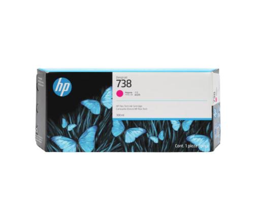 HP 738 (676M7A) Ink Cartridge, Magenta