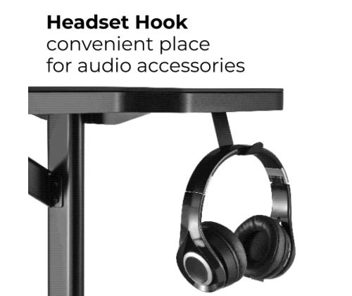 Up Up CyberArena RGB Gaming Desk