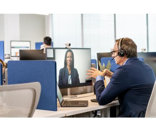 Poly Voyager 4320 MS Teams Wireless Headset, Bluetooth, USB-A, +BT700 dongle, Black