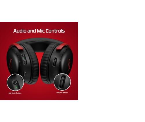 HyperX Cloud III Wireless Gaming Headset, Black