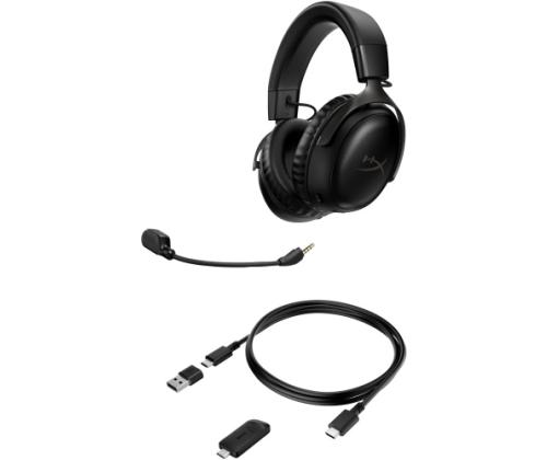 HyperX Cloud III Wireless Gaming Headset, Black