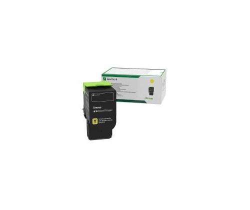 Lexmark 78C20Y0 Toner Cartridge, Yellow
