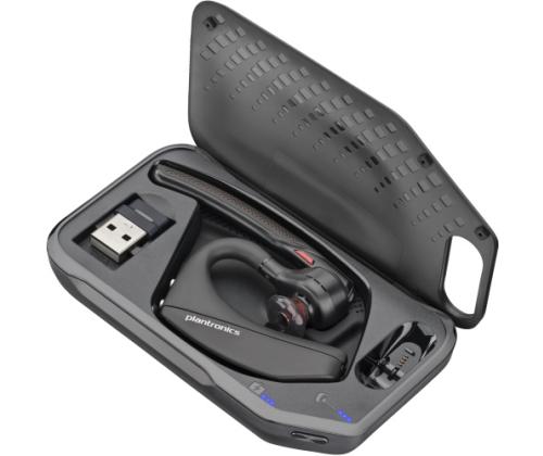 POLY Voyager 5200 Hands free device, USB-A +BT700 dongle, Black