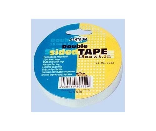 Adhesive tape Centrum 18mmx6,3m, two way 1114-250