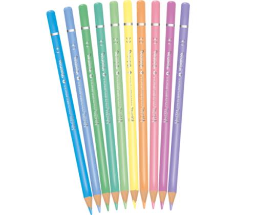Colorino Pastel Coloured pencils 10 colours