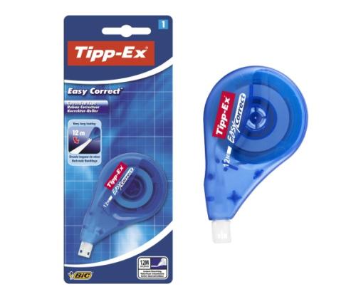 BIC Correction Tape TIPP-Ex Easy Correct 4,2mm x 12m, Blister pack 1 pcs.