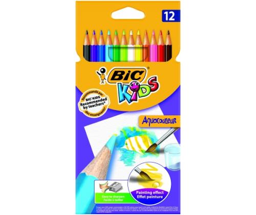 BIC Colored pencils AQUAQOULEUR 12 colours 8575613