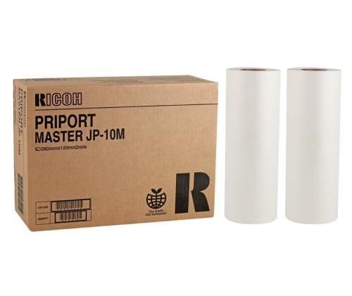 Ricoh Priport Master JP-10M (893027) (2 ROLLS/pack) 280x125mm Digital Duplicator Supplies