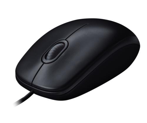 Logitech M90 Wired Mouse, USB Type-A, Optical, 1000 DPI, Black (SPEC)