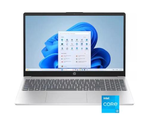 HP 15-fd0113dx 15.6'' HD i3-N305 8GB RAM 128GB UFS Win11H S Mode, Natural Silver