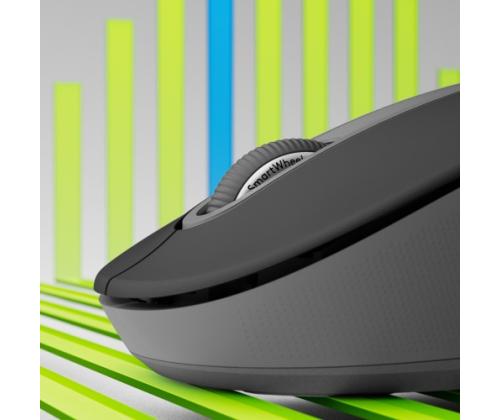 Logitech Signature M650 (910-006253) mouse RF Wireless + Bluetooth Optical 4000 DPI, Graphite