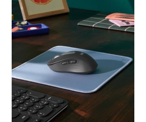 Logitech Signature M650 (910-006253) mouse RF Wireless + Bluetooth Optical 4000 DPI, Graphite