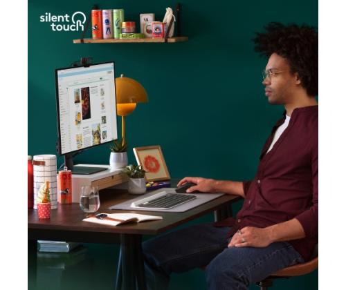 Logitech Signature M650 (910-006253) mouse RF Wireless + Bluetooth Optical 4000 DPI, Graphite