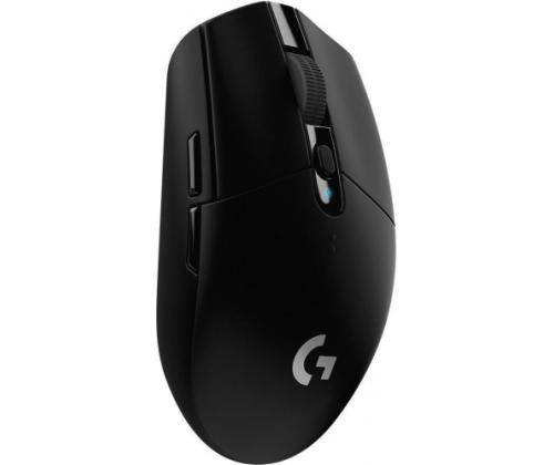 Logitech G305 Lightspeed Wireless Gaming Mouse, RF Wireless + Bluetooth, 12000 DPI, Black