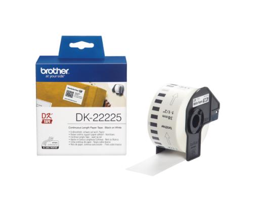 Brother DK-22225 (DK22225) Continuous Paper Tape 38mm