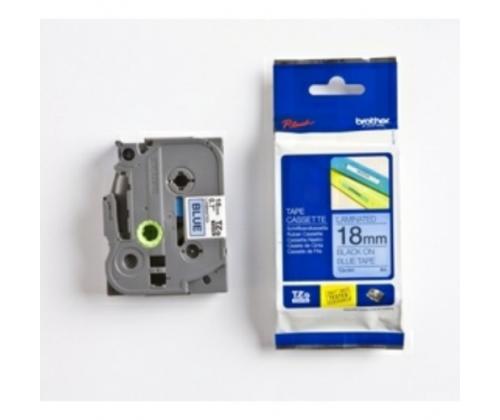 Brother TZe-541 (TZE541) Laminated Label Tape cassette Black on Blue 18mm, 8m