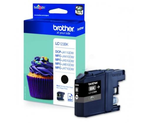 Brother LC123 (LC123BK) Ink Cartridge, Black
