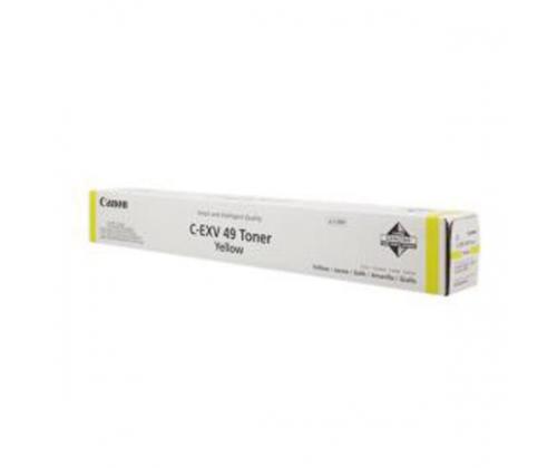 Canon C-EXV 49 (8527B002) Toner Cartridge, Yellow
