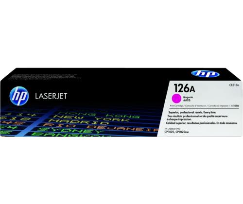 HP 126A (CE313A) Toner Cartridge, Magenta