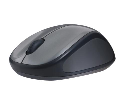 Logitech M235 Wireless Mouse, RF Wireless, 1000 DPI, Grey
