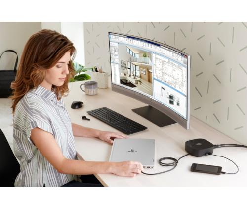 HP USB-C Dock G5 (5TW10AA) Docking station, Black