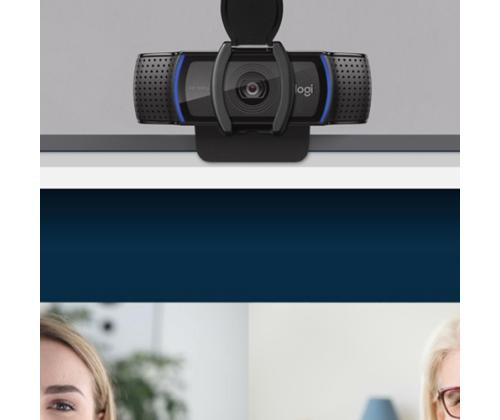Logitech C920s PRO HD Webcam FHD 1920x1080, USB-A, Black