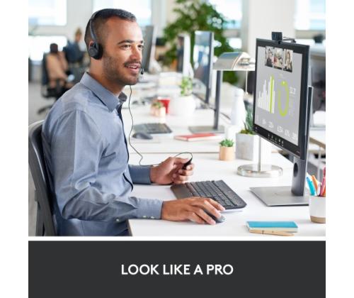 Logitech C920s PRO HD Webcam FHD 1920x1080, USB-A, Black