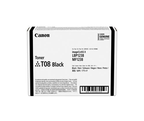 Canon T08 (3010C006) Toner Cartridge, Black