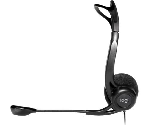 Logitech PC 960 Wired Headset, USB-A, Black