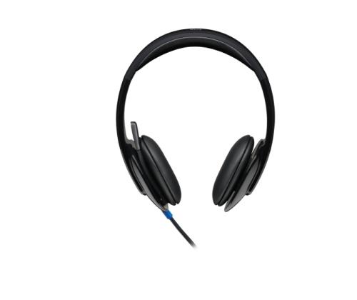 Logitech H540 Wired Headset, USB-A, Black