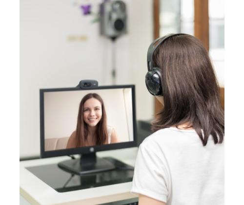 Logitech C270 HD Webcam, Dark Grey