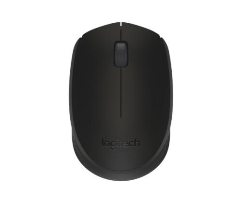 Logitech B170 Wireless Mouse, RF Wireless, Black