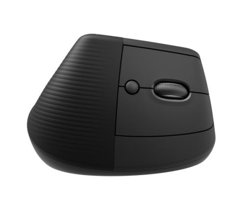 Logitech Lift Vertical for Business Wireless Mouse RF Wireless + Bluetooth, 4000 DPI, Graphite