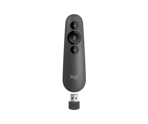 Logitech R500s Laser Presentation Remote, Graphite