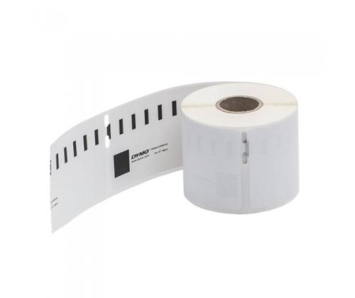Dymo 99014 (S0722430) Label Roll Black on White, 54mm x 101mm, 220 Labels