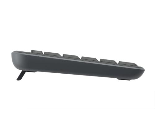 Logitech K250 Compact Wireless Keyboard, Bluetooth, US Int, Graphite