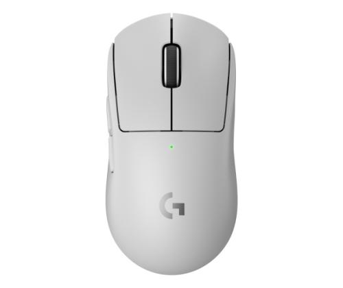 Logitech G PRO X Superlight 2 Wireless Gaming Mouse, RF Wireless, 32000 DPI, White