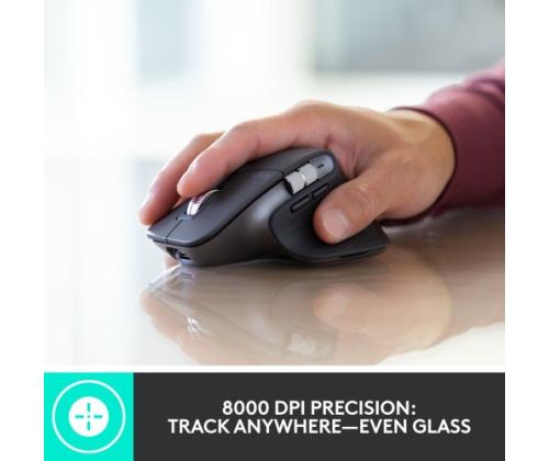 Logitech MX Keys Combo for Business Gen 2 Wireless Keyboard + Mouse +Palm Rest, US Int, Graphite