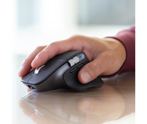 Logitech MX Keys Combo for Business Gen 2 Wireless Keyboard + Mouse +Palm Rest, US Int, Graphite