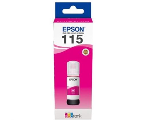 Epson 115 EcoTank (C13T07D34A) Ink Refill Bottle, Magenta