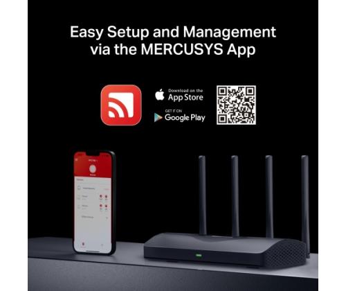 Mercusys BE3600 Dual Band Wi-Fi 7 Router