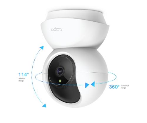 TP-Link Tapo C200 Pan/Tilt Home Security Wi-Fi Camera, White