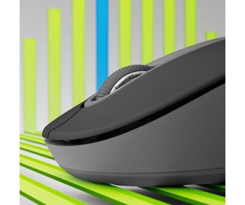 Logitech Signature M650 L Left Wireless Mouse, RF Wireless + Bluetooth, 4000 DPI, Graphite