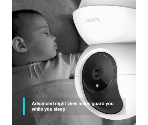 TP-Link Tapo C200 Pan/Tilt Home Security Wi-Fi Camera, White