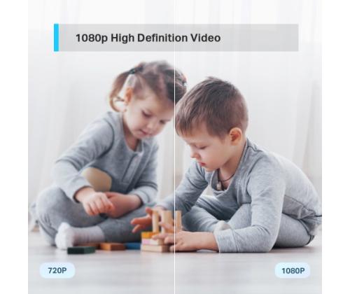 TP-Link Tapo C200 Pan/Tilt Home Security Wi-Fi Camera, White