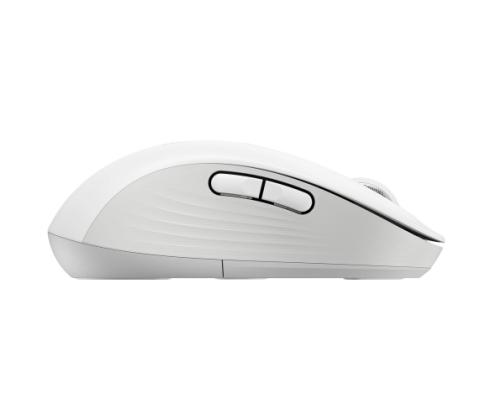 Logitech Signature M650 L LEFT Wireless Mouse, RF Wireless + Bluetooth, 4000 DPI, Off-White