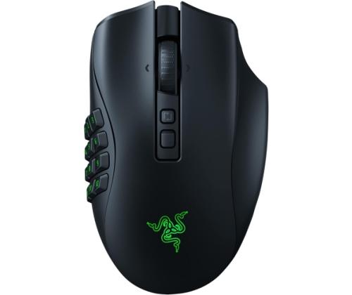 Razer Naga V2 Pro Wireless Gaming Mouse RF Wireless + Bluetooth + USB-C, 30000 DPI, Black