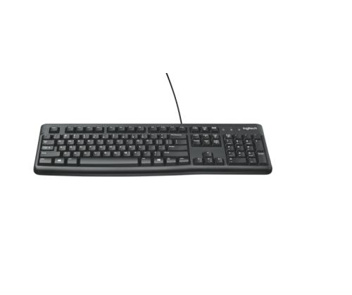Logitech K120 Wired Keyboard USB-A US Int, Black (SPEC)
