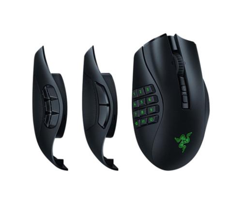 Razer Naga V2 Pro Wireless Gaming Mouse RF Wireless + Bluetooth + USB-C, 30000 DPI, Black