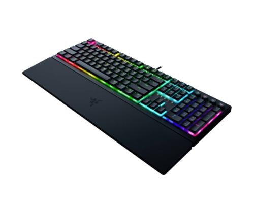 Razer Ornata V3 Wired Gaming Keyboard RGB, Mecha Membrane Switch, DE, Black